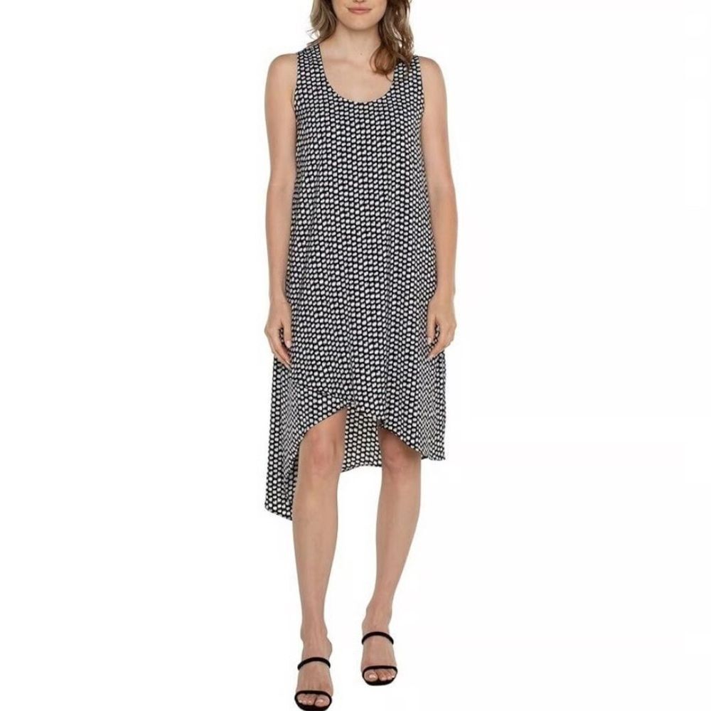 Small Liverpool Black and White Shift dress
